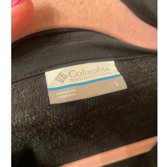 Columbia Half-Zip Black and Gray Pullover Size Large (L) - Picture 3 of 10